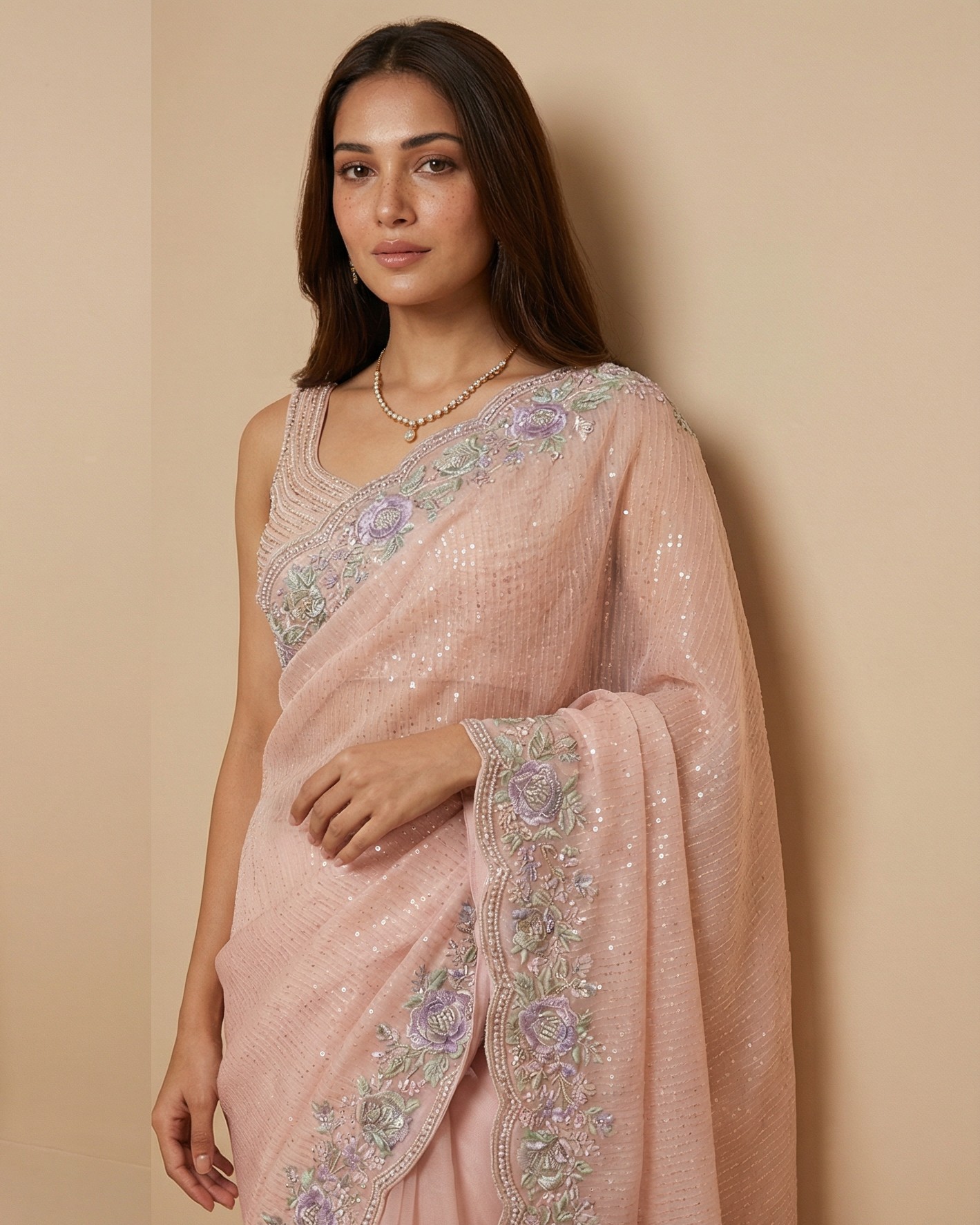 Zeniya Fashions organza saree collection