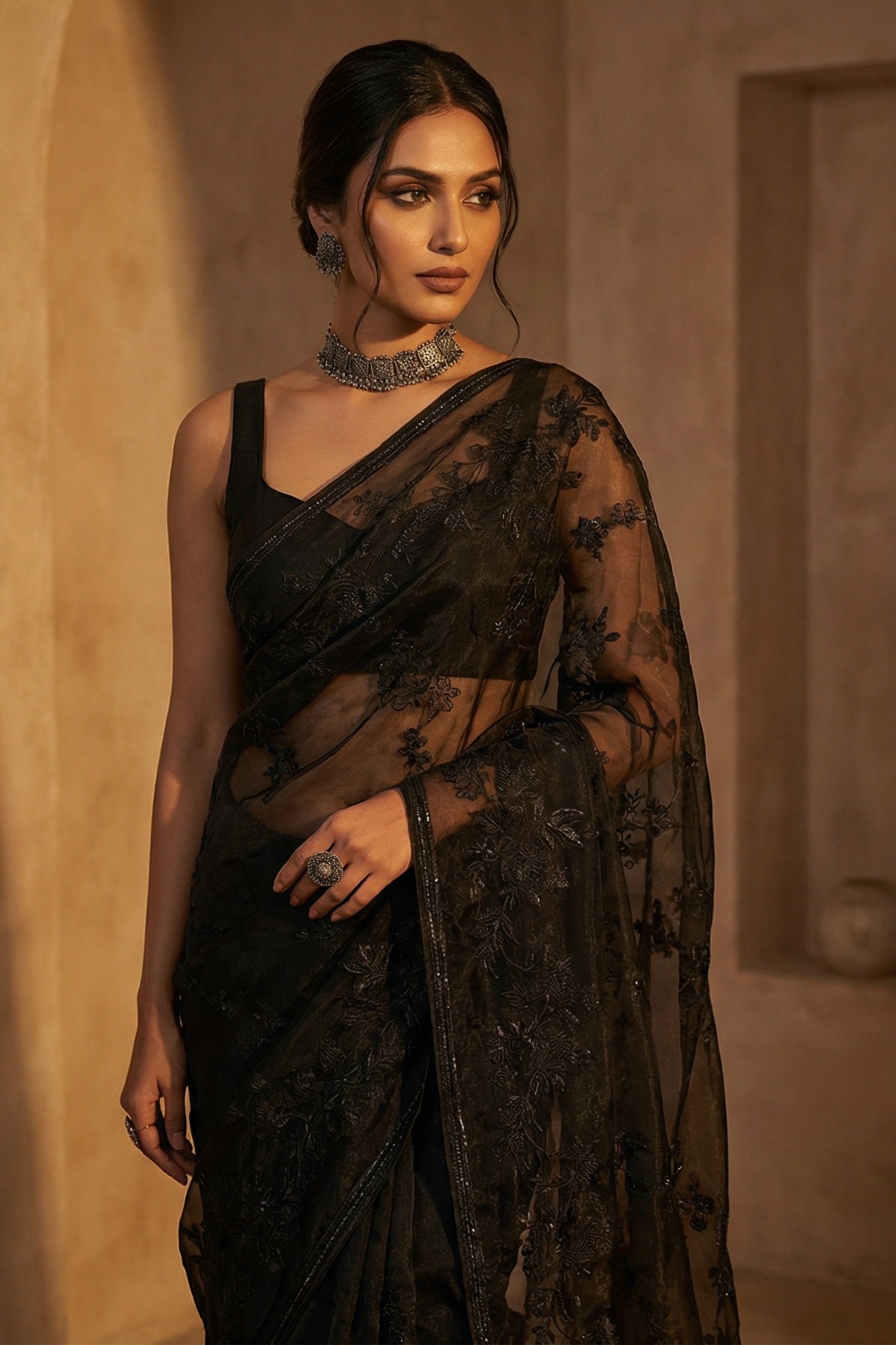 Zeniya Fashions party wear saree collection