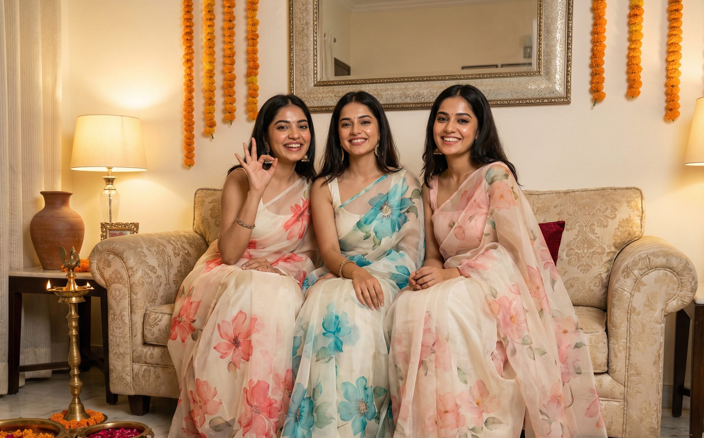 Luxury contemporary Zeniya saree collection in modern ethnic styles